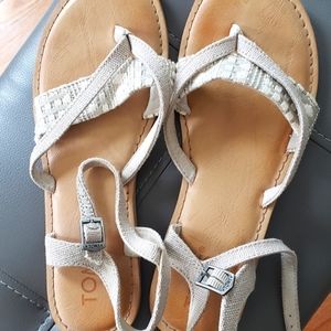 TOMS Lexie Novelty Canvas Sandals